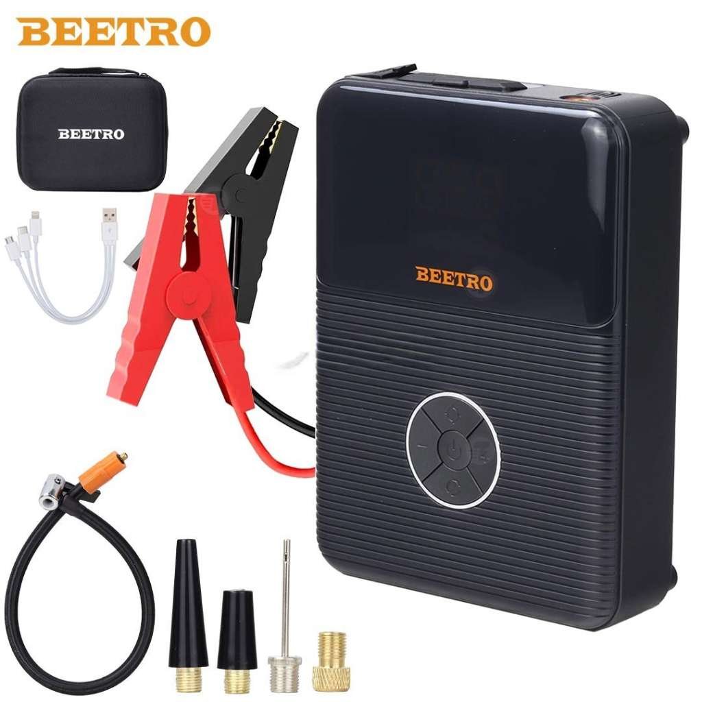 5-3.jpg Booster de Batterie 2000A avec Power Bank 21800 mAh et Compresseur 10 Bar – جهاز تعزيز البطارية بقوة 2000 أمبير مع بنك طاقة بسعة 21800 مللي أمبير وضاغط هواء - الصورة 1