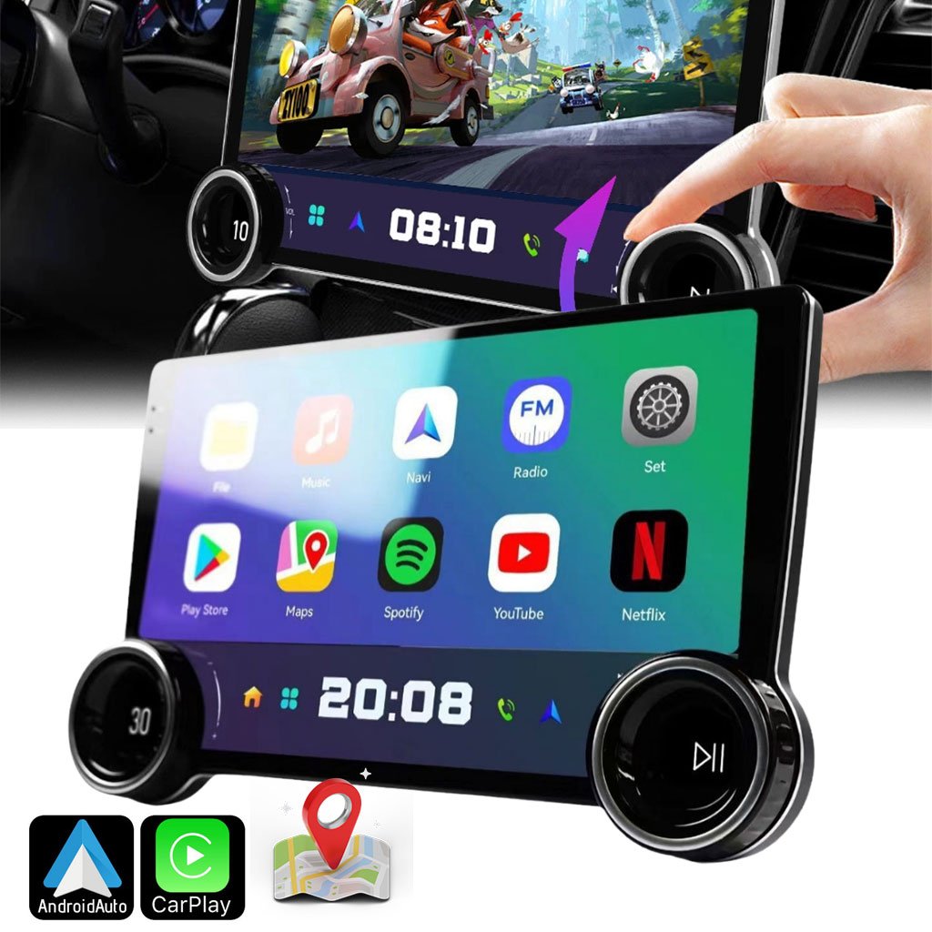 Diamond-2K-CNC.jpg Diamond 2K Écran de voiture Android de 10,1 pouces compatible Apple CarPlay Android Auto – شاشة ذكية للسيارة - الصورة 1