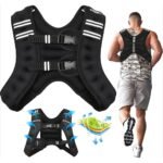 Gilet lesté d’entrainement 5KG réglable avec bretelles élargies – صدرية تدريبات للمحترفين