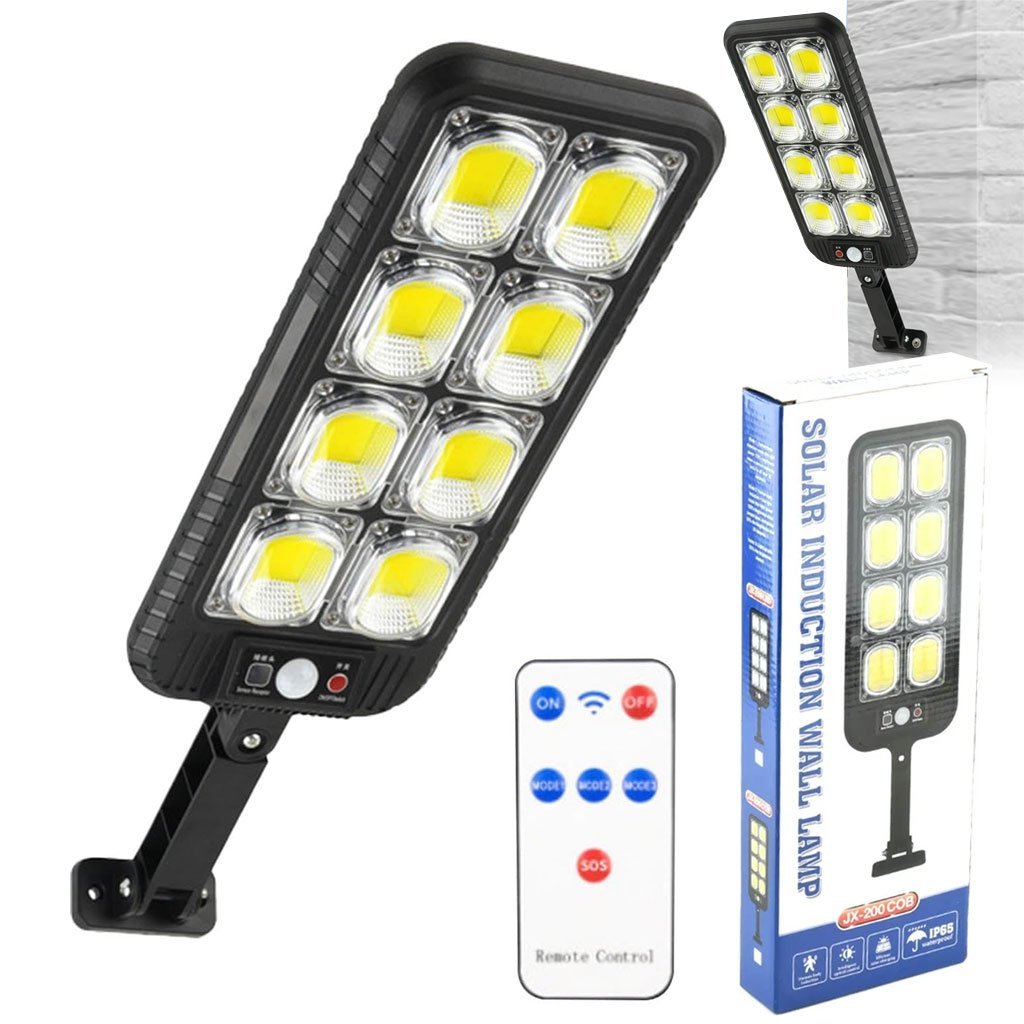 JX200-cnc-1.jpg Lampadaires 200LED à énergie solaire étanche IP65 JX200 – مصباح خارجي يعمل بالطاقة الشمسية - الصورة 1