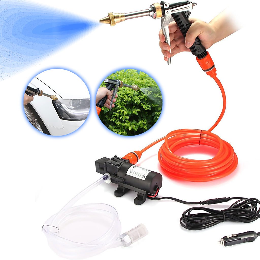 Pulvirisateur-Water-cnc.jpg Nettoyeur à Haute Pression avec kit pompe de lavage voiture 12V – منظف سيارات بالضغط العالي - الصورة 1