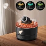 Humidificateur d’arôme à canon avec lumières LED colorées – معطر جو يضفي ديكور رائع في منزلك