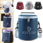 Sac à déjeuner isotherme portable avec bandoulière – حقيبة حفظ الطعام حافظة للحرارةSac à déjeuner isotherme portable avec bandoulière – حقيبة حفظ الطعام حافظة للحرارة