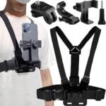 Harnais de fixation de poitrine pour téléphone portable